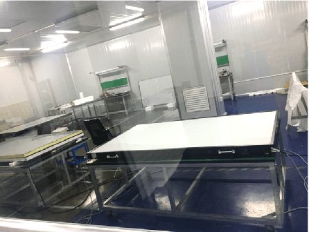 10000 级无尘室组装区
